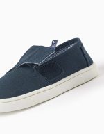 CHAUSSURE AVEC VELCRO, BLEU NUIT – Image 3