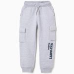 Joggers cargo avec imprimé pour garçons 'North Carolina', Grey