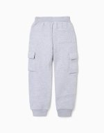 Joggers cargo avec imprimé pour garçons 'North Carolina', Grey – Image 2