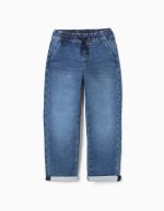 Pantalons de jogging en jean slim pour garçons, bleus