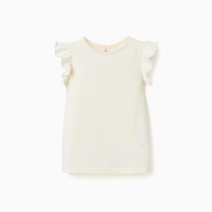 T-SHIRT SS JERSEY BEIGE CLAIR