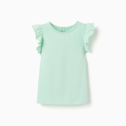 T-SHIRT SS MAILLOT VERT CLAIR
