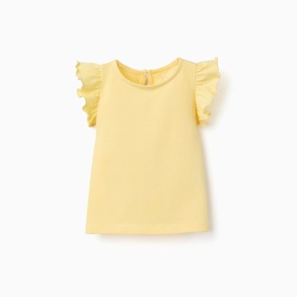 T-SHIRT SS MAILLOT JAUNE CLAIR