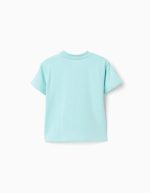 T-shirt en coton bleu avec imprimé Bluey et Bingo pour bébés et enfants – Image 2
