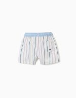 Short de bain à rayures ethniques B&S pour bébé garçon, multicolore – Image 2
