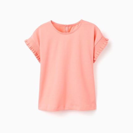 T-SHIRT SS JERSEY CORAIL CLAIR