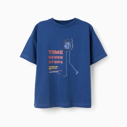 T-shirts SS Jersey bleu foncé