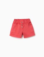 SHORT EN TWILL ROSE