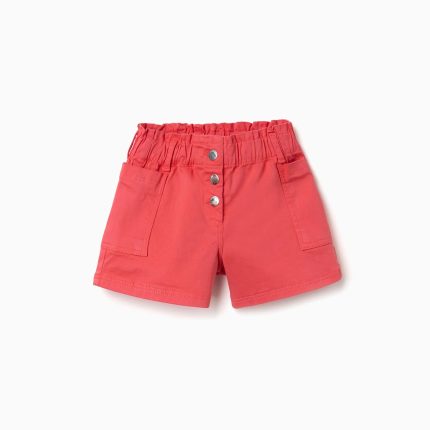 SHORT EN TWILL ROSE