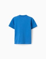 T-shirt en coton bleu avec imprimé Spidey et ses amis pour bébés et garçons – Image 2