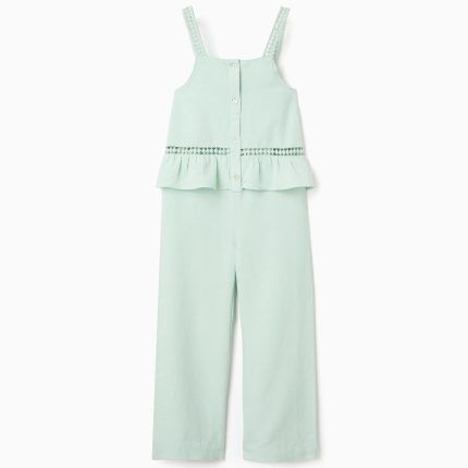 LIN COMPLET VERT CLAIR