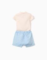 NB SET BODY SHORT BLEU CLAIR – Image 2