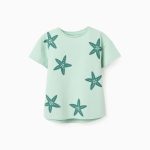 T-SHIRT SS MAILLOT VERT CLAIR