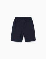 SHORT EN POLAIRE BLEU FONCÉ – Image 2