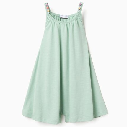 Combinaison SS en coton vert clair