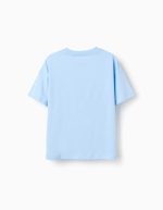 T-SHIRT SS JERSEY BLEU CLAIR – Image 2