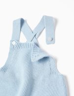 COMBINAISON EN TRICOT BLEU CLAIR – Image 3