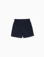 SHORT EN POLAIRE BLEU FONCÉ – Image 2