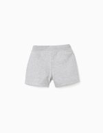 SHORT EN POLAIRE GRIS CLAIR – Image 2