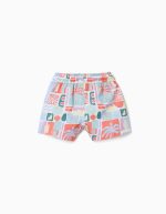 Short de bain AOP PES orange foncé – Image 2