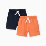 Maillot short P2 orange foncé