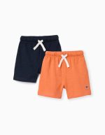 Maillot short P2 orange foncé