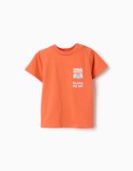 T-SHIRT SS JERSEY ORANGE FONCÉ