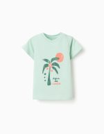 T-SHIRT SS MAILLOT VERT CLAIR