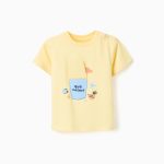 T-SHIRT SS MAILLOT JAUNE CLAIR