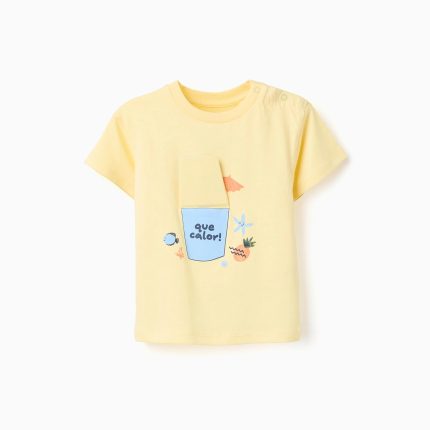 T-SHIRT SS MAILLOT JAUNE CLAIR