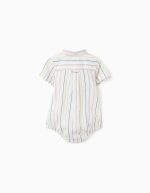 Chemise SS en coton blanc – Image 2