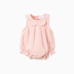 Combinaison SS en coton rose clair