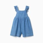 Combinaison en denim bleu clair