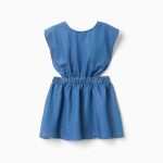 ROBE EN JEAN BLEU CLAIR