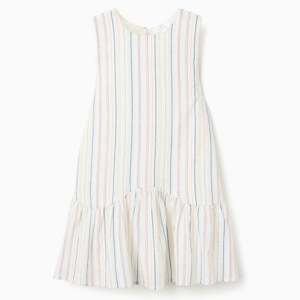 Robe SS à rayures blanches