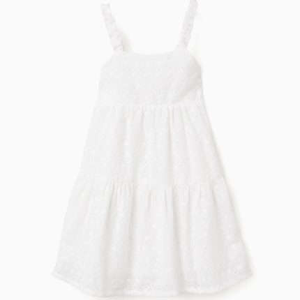 Robe SS brodée blanche