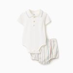ENSEMBLE BODY SHORT BLANC