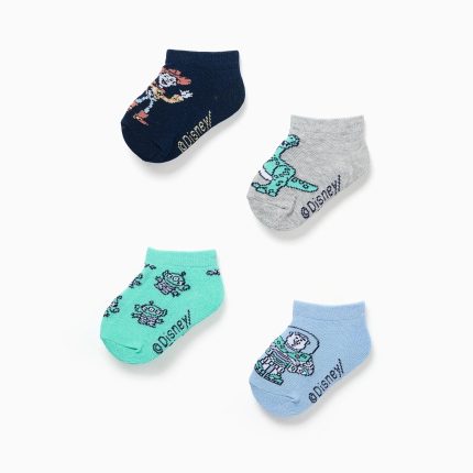 Chaussettes P4 à la cheville, mélange de couleurs
