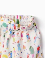 Blouse sans manches et short Carolina Celas x Zippy pour bébé fille, blanc – Image 3