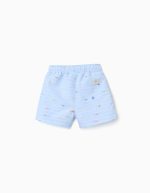 Short de bain à imprimé Carolina Celas x Zippy pour bébé garçon, bleu clair – Image 2