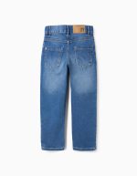 Jeans coupe droite pour garçons, bleus – Image 2