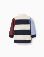 Maillot épais à manches longues bleu foncé pour bébé garçon – Image 2