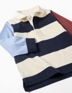 Maillot épais à manches longues bleu foncé pour bébé garçon – Image 3