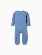 Deux pyjamas en coton à motifs Mickey pour nouveau-nés et bébés garçons, bleu et blanc. – Image 2