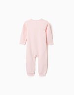 Deux grenouillères en coton à l'effigie de Minnie pour nouveau-nés et bébés filles, rose et blanc. – Image 2