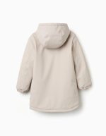 Parka en caoutchouc gris clair pour garçons – Image 2