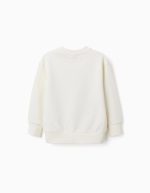 Sweat-shirt en coton blanc à imprimé Mario Kart pour garçon – Image 2