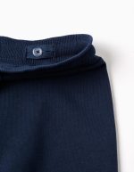 Pantalon de jogging en coton bleu marine avec motifs Super Friends pour bébés et garçons – Image 3