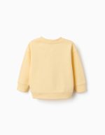 Sweat-shirt en coton jaune à l'effigie de Flash McQueen pour bébés et garçons – Image 2