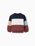 Sweat-shirt en polaire marron en coton pour bébé garçon – Image 2